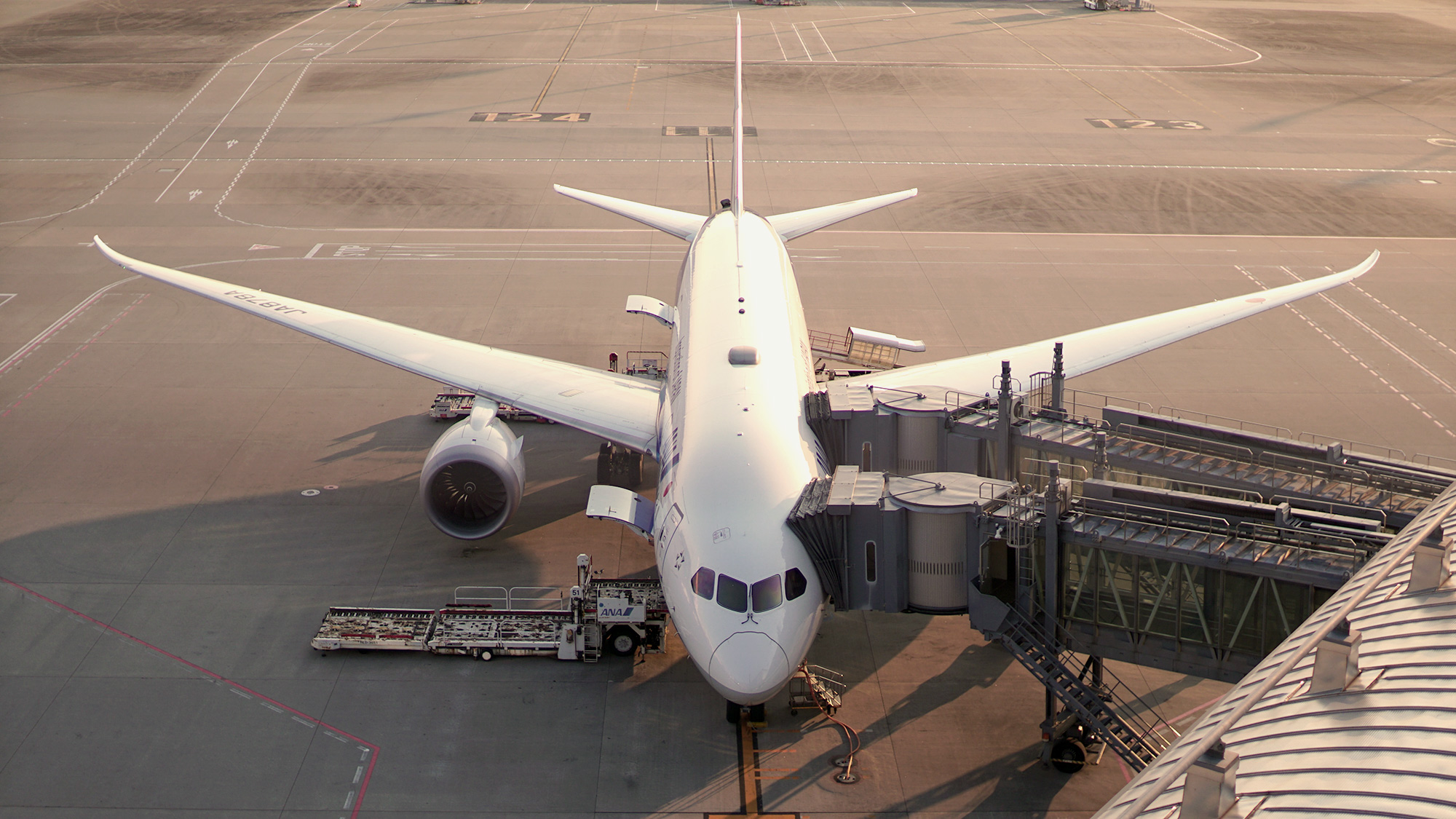 airplane on ground