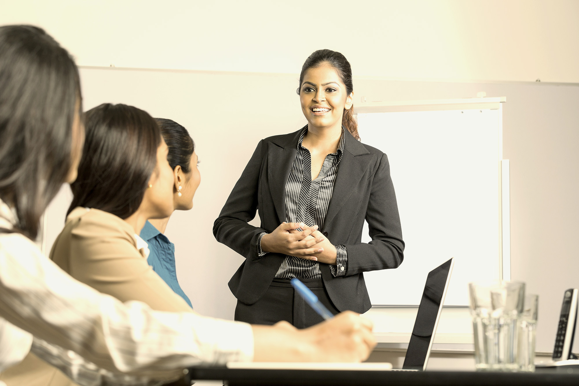 female leadership presentation